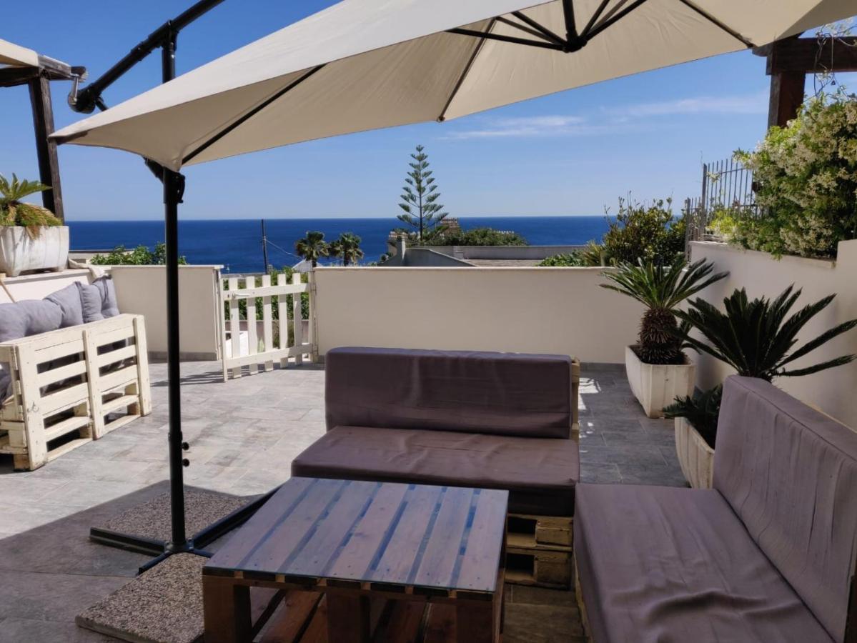 Ferienwohnung The Terrace Santa Cesarea Terme Exterior foto